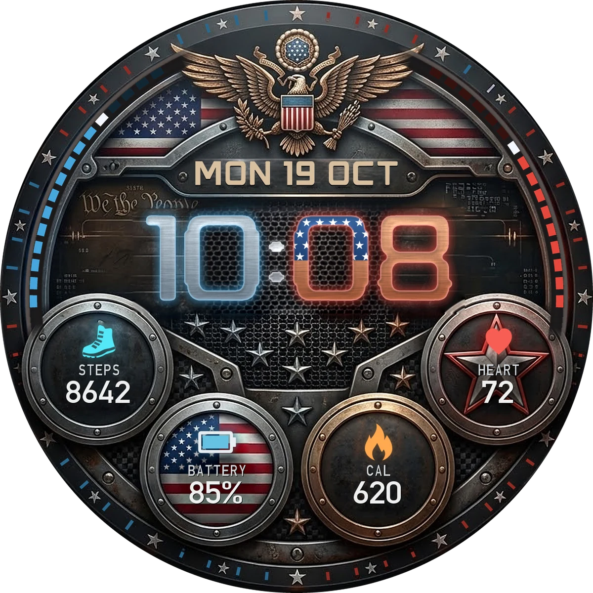 Liberty Forge Zifferblatt